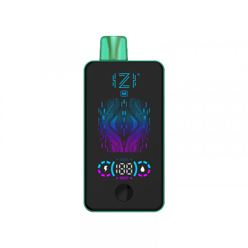 Электронная сигарета IZI MODEL M 22000 - Double Ice Mint (Мята с двойным льдом)