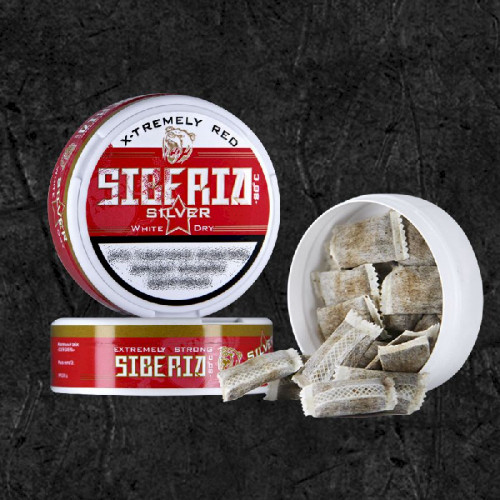 Жевательный табак SIBERIA - Silver 13 гр
